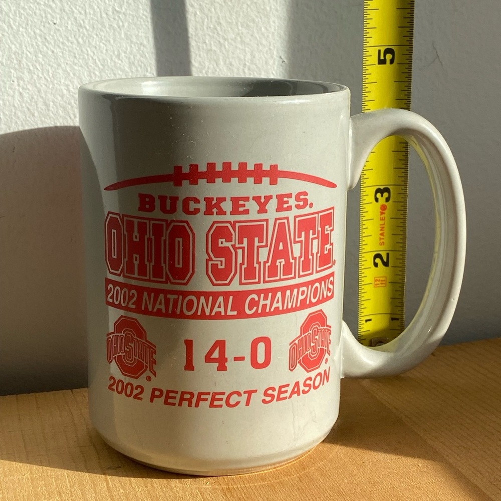 The Ohio State Mug - undefeated 2002 ohio state national championship team